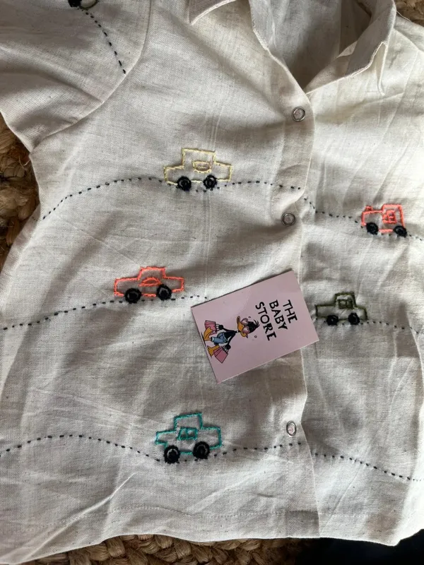 Little_Roadster_Embroidered_Shirt_&_Shorts_Set