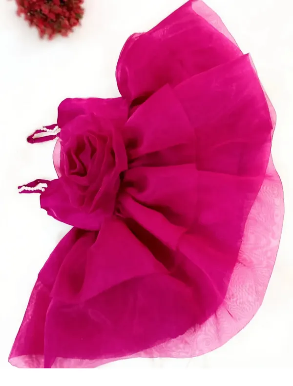 Pink_Organza_Organza_Frock_For_Kids_Girls