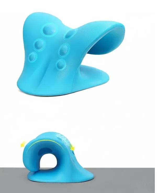 Sky_Blue_Neck_Sholder_Relaxing_Pillow