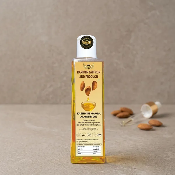 Kashmiri_Mamra_Almond_Oil_-Traditional_Wood_Cold_Pressed_Oil-_Premium_Export_Quality_(_Edible_&_Culinary_Applications_)-_100%_Pure
