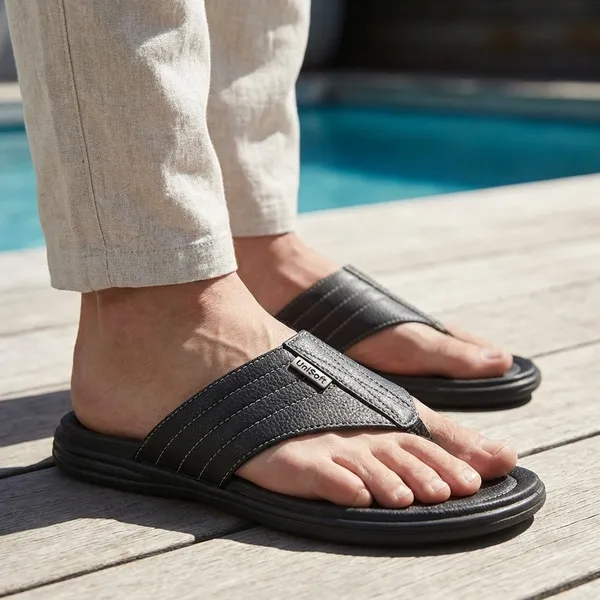 Black_Synthetic_Leather_Premium_Slipper_For_Men