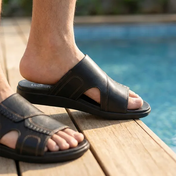 Black_Synthetic_Leather_Premium_Slipper_For_Men