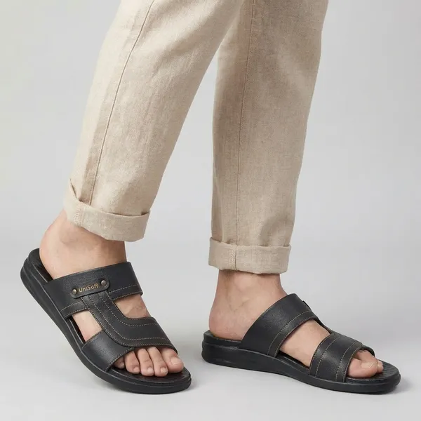 Black_Synthetic_Leather_Premium_Slipper_For_Men