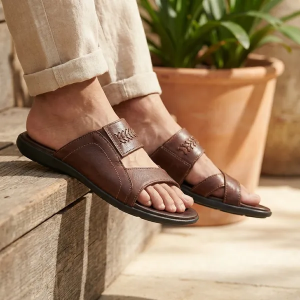 Brown_Synthetic_Leather_Premium_Slipper_For_Mens