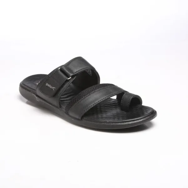Black_Synthetic_Leather_Premium_Slipper_For_Men