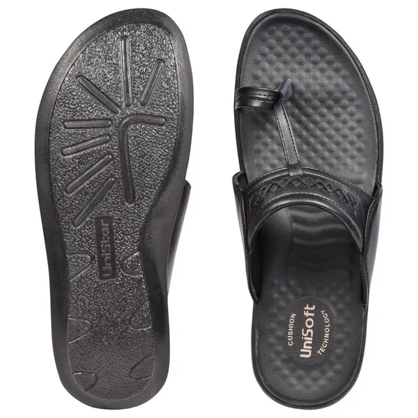 Black_Synthetic_Leather_Premium_Slipper_For_Men