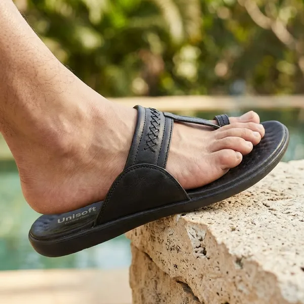 Black_Synthetic_Leather_Premium_Slipper_For_Men