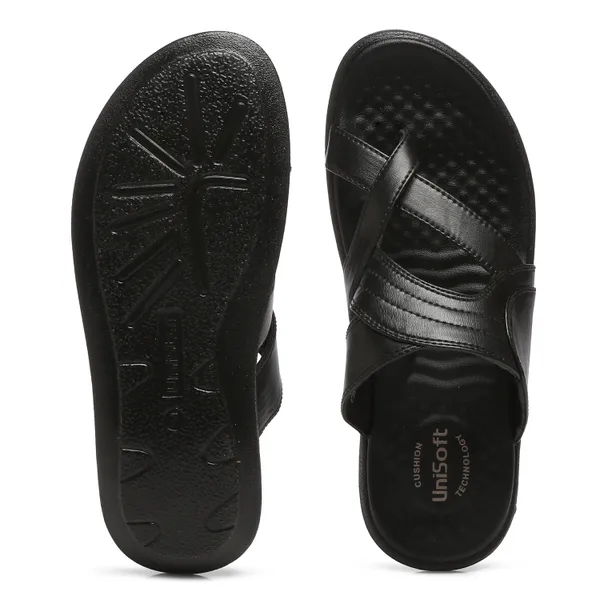 Black_Synthetic_Leather_Premium_Slippers_For_Men