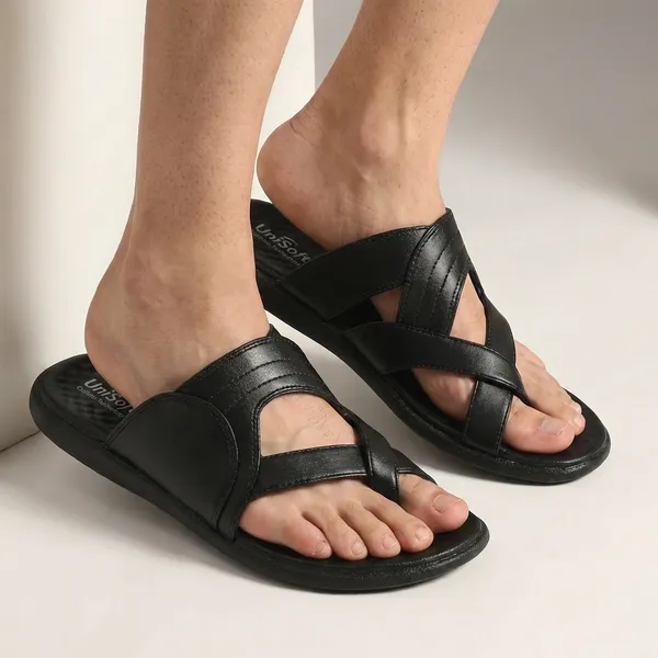 Black_Synthetic_Leather_Premium_Slippers_For_Men