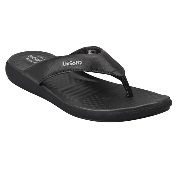 Black_Synthetic_Leather_Premium_Slippers_For_Women