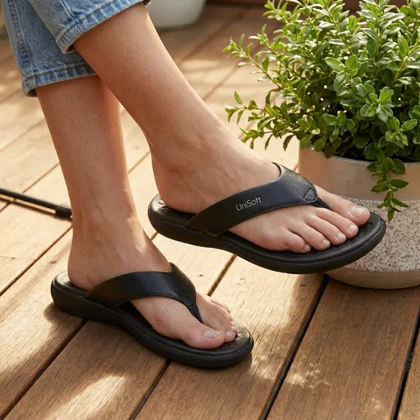 Black_Synthetic_Leather_Premium_Slippers_For_Women