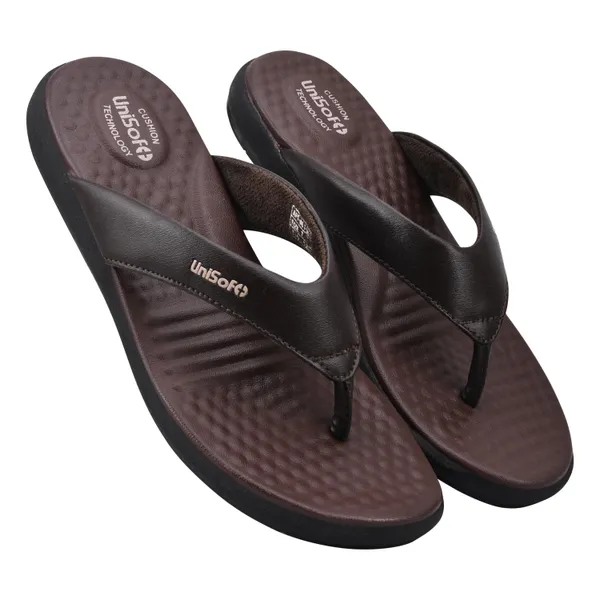Brown_Synthetic_Leather_Premium_Slippers_For_Women
