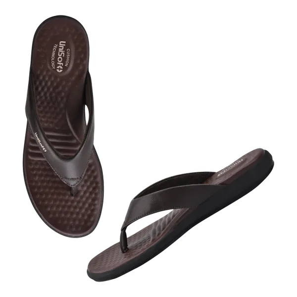 Brown_Synthetic_Leather_Premium_Slippers_For_Women