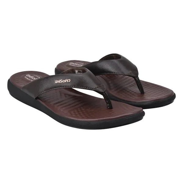 Brown_Synthetic_Leather_Premium_Slippers_For_Women