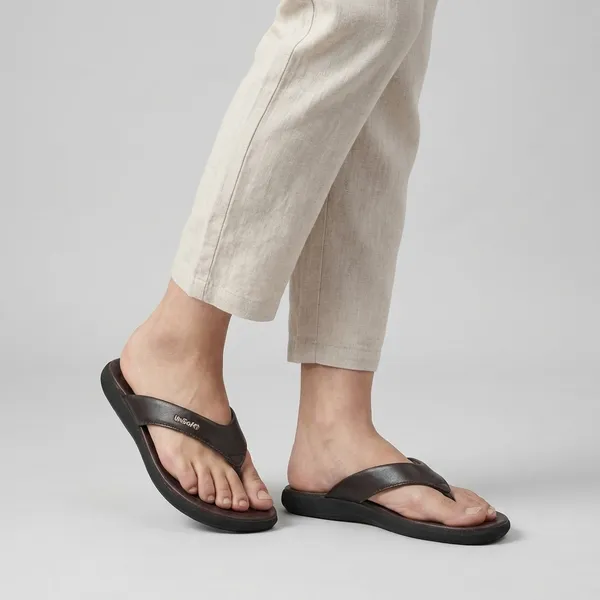 Brown_Synthetic_Leather_Premium_Slippers_For_Women