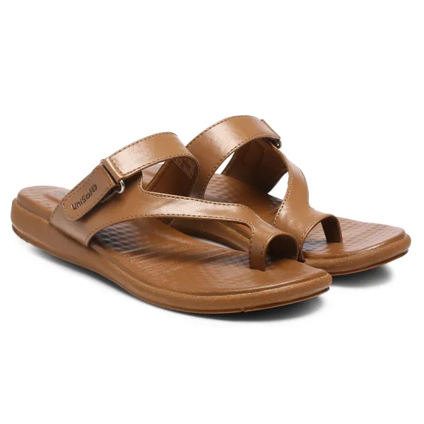 Beige_Synthetic_Leather_Premium_Slippers_For_Women