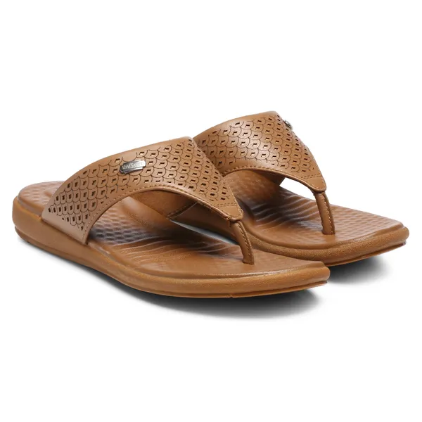 Beige_Synthetic_Leather_Premium_Slippers_For_Women