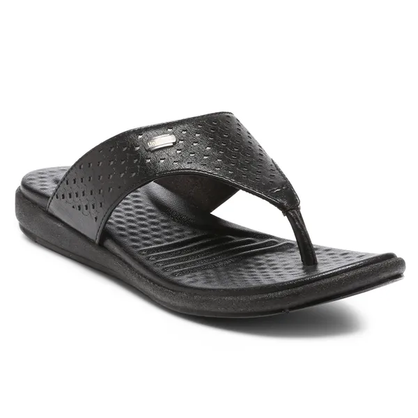 Black_Synthetic_Leather_Premium_Slippers_For_Women