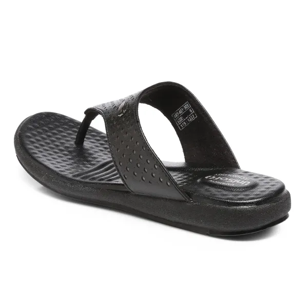 Black_Synthetic_Leather_Premium_Slippers_For_Women