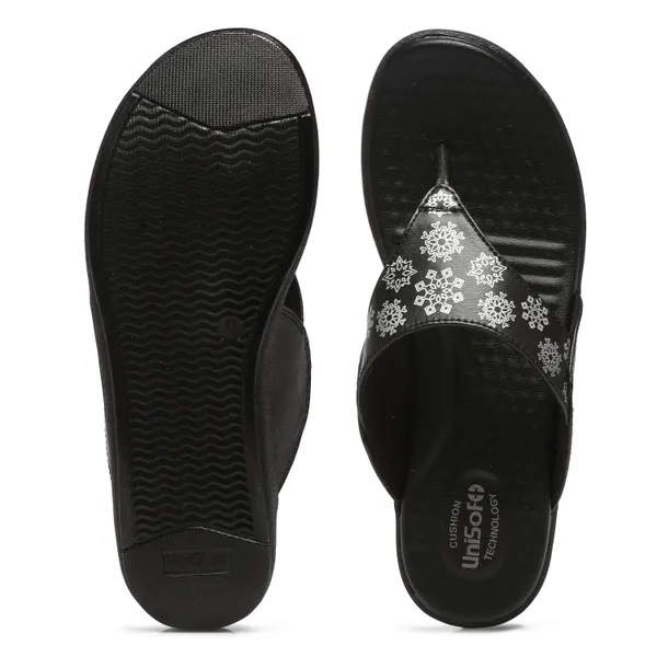 Black_Synthetic_Leather_Premium_Slippers_For_Women