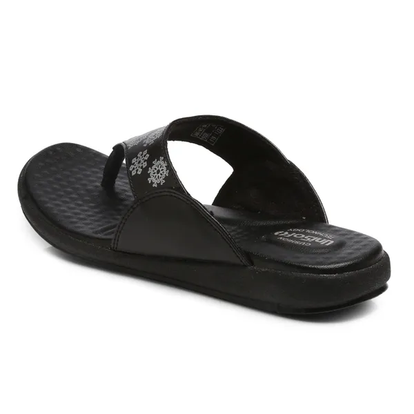 Black_Synthetic_Leather_Premium_Slippers_For_Women