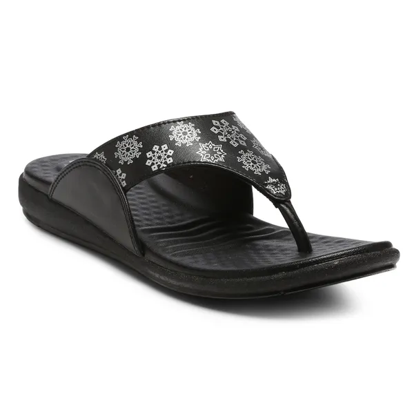 Black_Synthetic_Leather_Premium_Slippers_For_Women