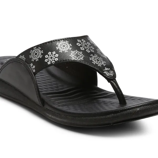 Black_Synthetic_Leather_Premium_Slippers_For_Women