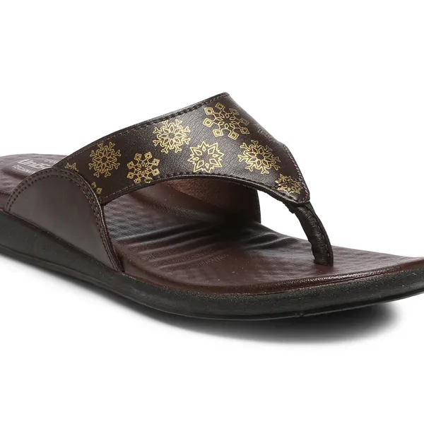 Brown_Synthetic_Leather_Premium_Slippers_For_Women