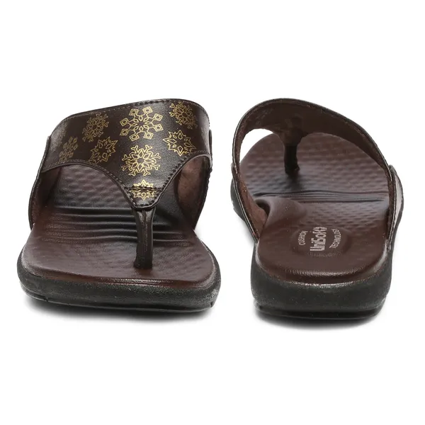 Brown_Synthetic_Leather_Premium_Slippers_For_Women