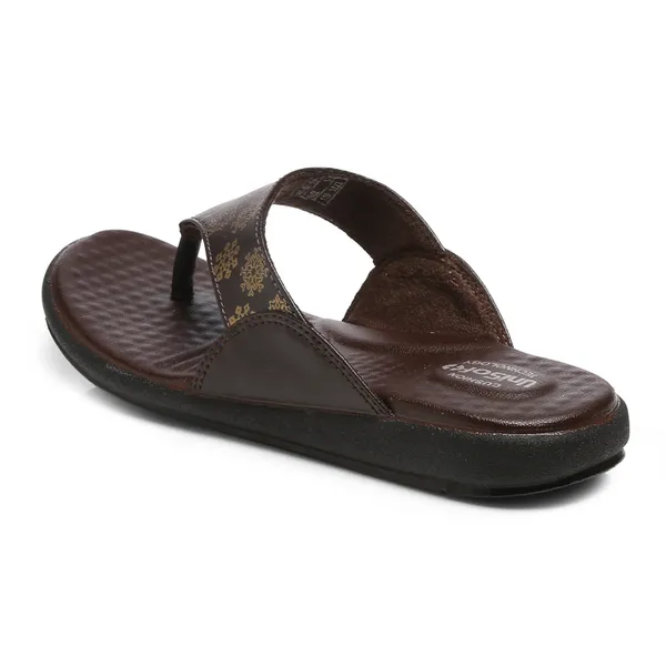 Brown_Synthetic_Leather_Premium_Slippers_For_Women