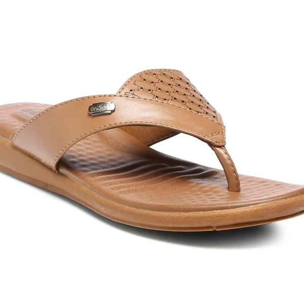 Beige_Synthetic_Leather_Premium_Slippers_ForWomen