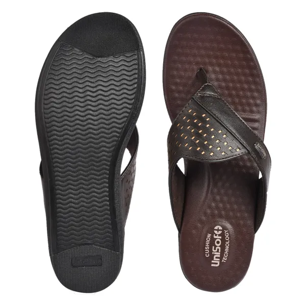 Brown_Synthetic_Leather_Premium_Slippers_For_Women
