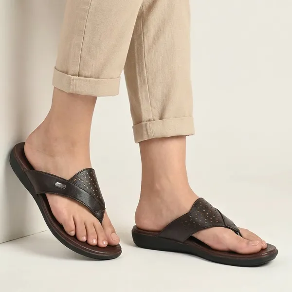 Brown_Synthetic_Leather_Premium_Slippers_For_Women
