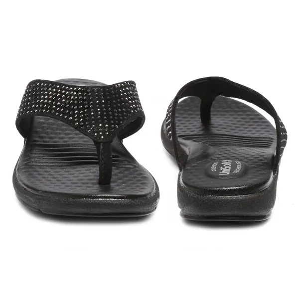Black_Synthetic_Leather_Premium_Slippers_For_Women