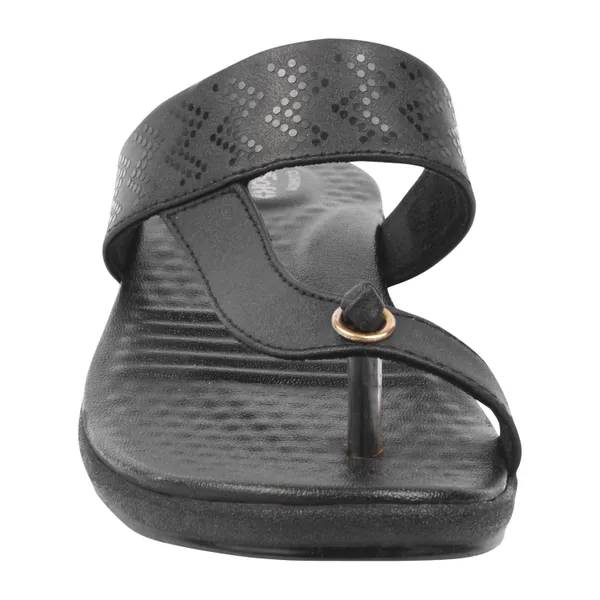 Black_Synthetic_Leather_Premium_Slippers_For_Women