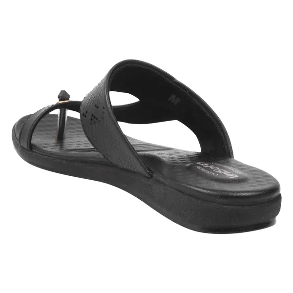 Black_Synthetic_Leather_Premium_Slippers_For_Women
