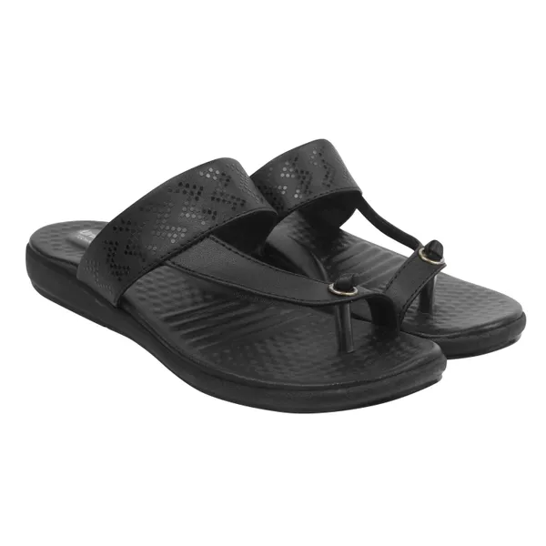 Black_Synthetic_Leather_Premium_Slippers_For_Women