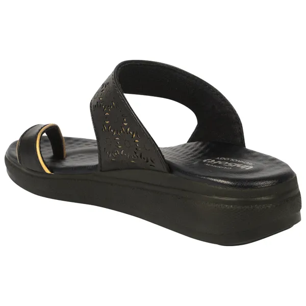 Black_Synthetic_Leather_Premium_Slippers_For_Women