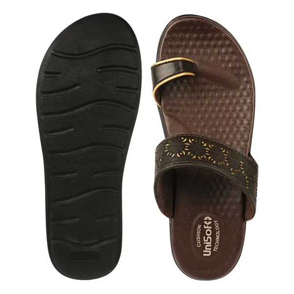Brown_Synthetic_Leather_Premium_Slippers_For_Women