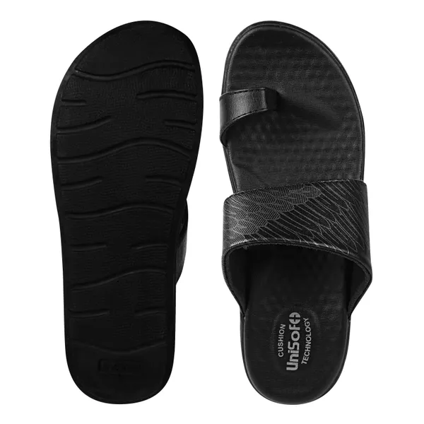 Black_Synthetic_Leather_Premium_Slippers_For_Women