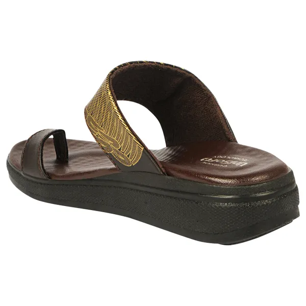 Brown_Synthetic_Leather_Premium_Slippers_For_Women