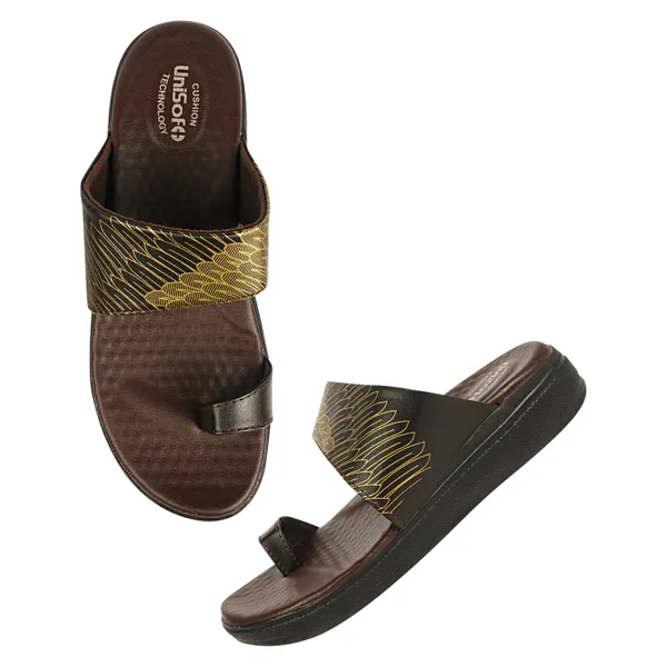 Brown_Synthetic_Leather_Premium_Slippers_For_Women