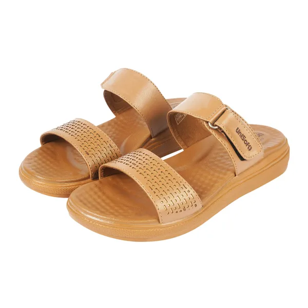 Beige_Synthetic_Leather_Premium_Sandals_For_Women