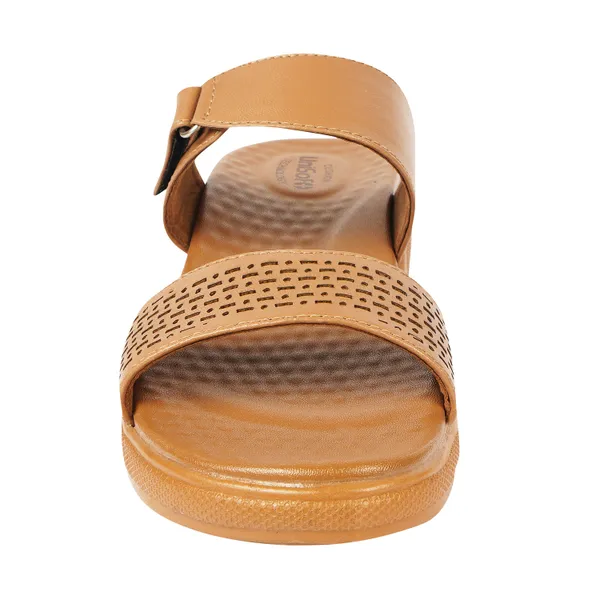 Beige_Synthetic_Leather_Premium_Sandals_For_Women