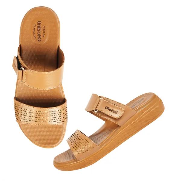Beige_Synthetic_Leather_Premium_Sandals_For_Women