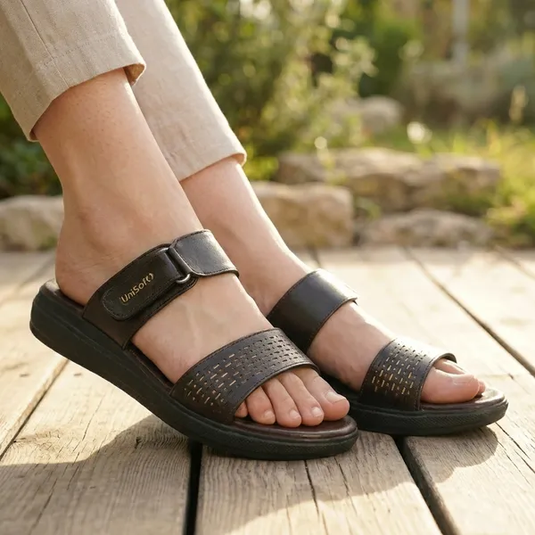 Brown_Synthetic_Leather_Premium_Sandals_For_Women
