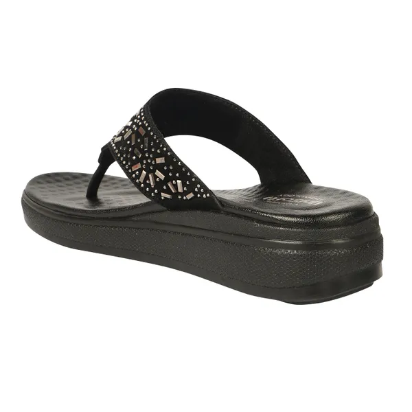 Black_Synthetic_Leather_Premium_Slippers_For_Women