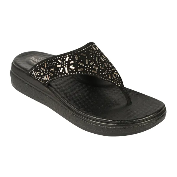 Black_Synthetic_Leather_Premium_Slippers_For_Women