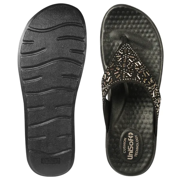 Black_Synthetic_Leather_Premium_Slippers_For_Women