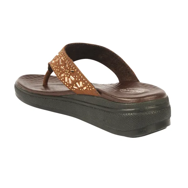 Brown_Synthetic_Leather_Premium_Slippers_For_Women